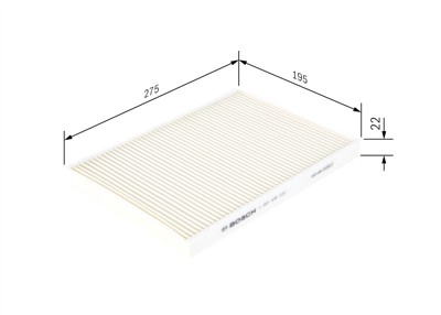 BOSCH 1 987 435 022 Číslo výrobce: M 5022. EAN: 4047025249232.