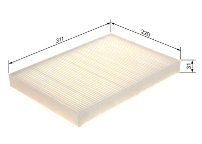 BOSCH 1 987 435 105 Číslo výrobce: M 5105. EAN: 4047026218640.