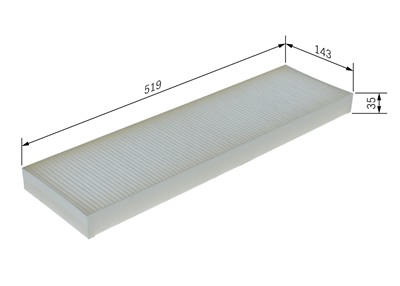 BOSCH 1 987 435 109 Číslo výrobce: M 5109. EAN: 4047026200874.