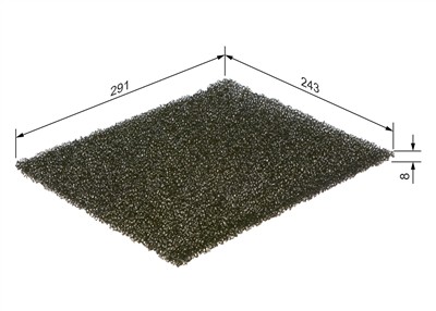 BOSCH 1 987 435 124 Číslo výrobce: M 5124. EAN: 4047026410419.