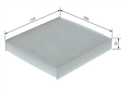 BOSCH 1 987 435 156 Číslo výrobce: M 5156. EAN: 4047023068668.