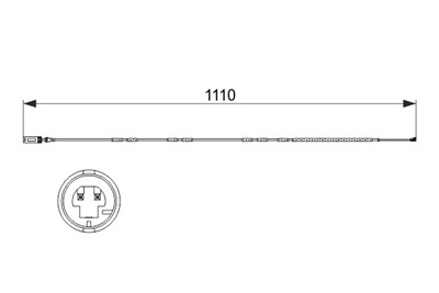 BOSCH 1 987 473 515 Číslo výrobce: AP843. EAN: 4047024868953.