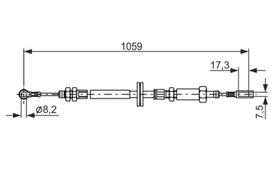 BOSCH 1 987 477 114 Číslo výrobce: BC7114. EAN: 4047024190450.