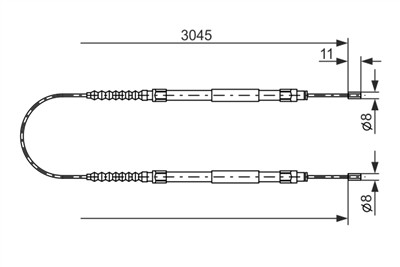 BOSCH 1 987 477 115 Číslo výrobce: BC864. EAN: 4047024190467.