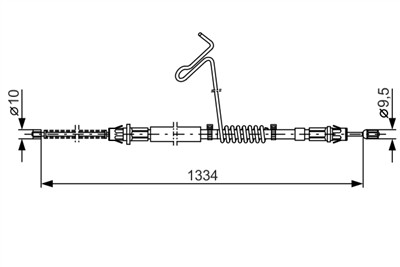 BOSCH 1 987 477 177 Číslo výrobce: BC870. EAN: 4047024190504.