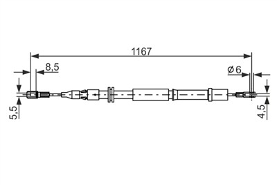 BOSCH 1 987 477 199 Číslo výrobce: BC880. EAN: 4047024190665.