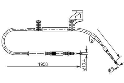 BOSCH 1 987 477 604 Číslo výrobce: BC466. EAN: 3165143518458.
