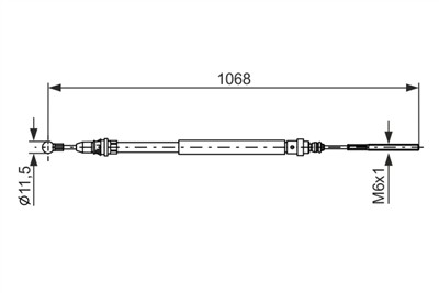 BOSCH 1 987 477 713 Číslo výrobce: BC575. EAN: 3165143641972.