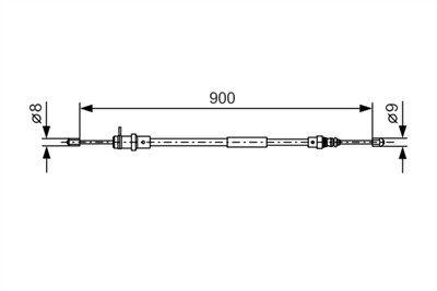 BOSCH 1 987 477 774 Číslo výrobce: BC626. EAN: 3165143642412.