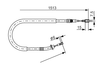 BOSCH 1 987 477 852 Číslo výrobce: BC732. EAN: 3165143966488.