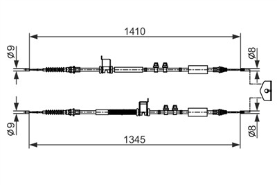 BOSCH 1 987 482 560 Číslo výrobce: BC2560. EAN: 4047025562713.