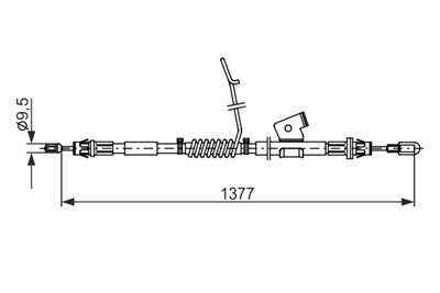BOSCH 1 987 482 672 Číslo výrobce: BC2672. EAN: 4047026034523.