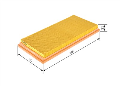 BOSCH F 026 400 053 Číslo výrobce: S 0053. EAN: 4047024287013.