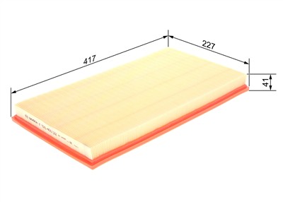 BOSCH F 026 400 122 Číslo výrobce: S 0122. EAN: 4047024713130.