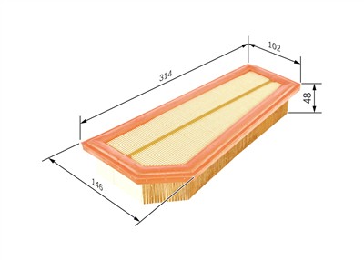 BOSCH F 026 400 134 Číslo výrobce: S 0134. EAN: 4047024713253.