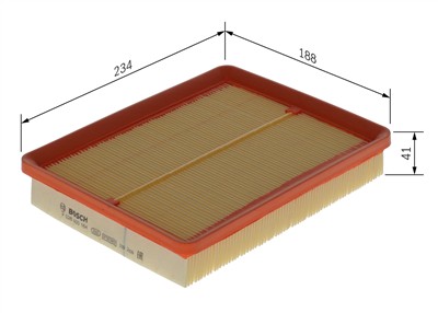 BOSCH F 026 400 164 Číslo výrobce: S 0164. EAN: 4047024713550.