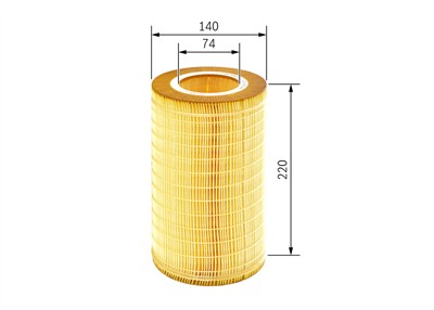BOSCH F 026 400 204 Číslo výrobce: S 0204. EAN: 4047024811072.
