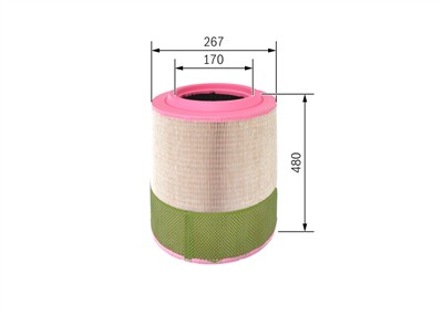 BOSCH F 026 400 249 Číslo výrobce: S 0249. EAN: 4047024902794.