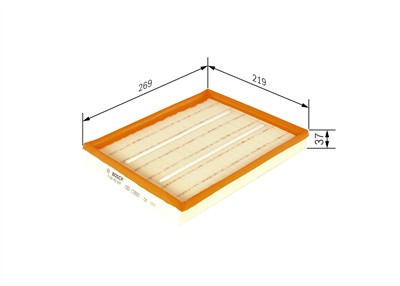 BOSCH F 026 400 356 Číslo výrobce: S 0356. EAN: 4047025243957.