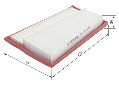 BOSCH F 026 400 389 Číslo výrobce: S 0389. EAN: 4047025245562.