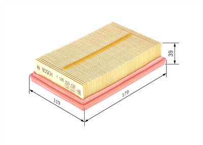 BOSCH F 026 400 438 Číslo výrobce: S 0438. EAN: 4047025389723.