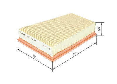 BOSCH F 026 400 441 Číslo výrobce: S 0441. EAN: 4047025375344.
