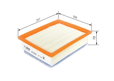 BOSCH F 026 400 496 Číslo výrobce: S 0496. EAN: 4047025473064.