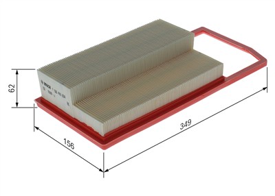 BOSCH F 026 400 654 Číslo výrobce: S 0654. EAN: 4047026555387.