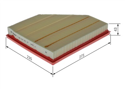 BOSCH F 026 400 709 Číslo výrobce: S 0709. EAN: 4047026585971.
