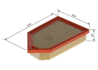 BOSCH F 026 400 724 Číslo výrobce: S 0724. EAN: 4047026612615.