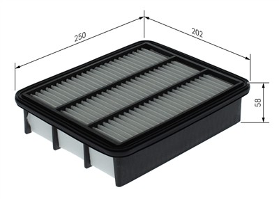 BOSCH F 026 400 744 Číslo výrobce: S 0744. EAN: 4047026612677.