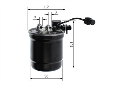 BOSCH F 026 402 280 Číslo výrobce: N 2280. EAN: 4047026555776.