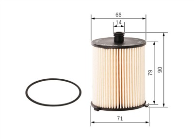 BOSCH F 026 402 810 Číslo výrobce: N 2810. EAN: 4047025151719.