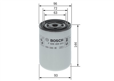 BOSCH F 026 404 011 Číslo výrobce: Z 4011. EAN: 4047024373723.