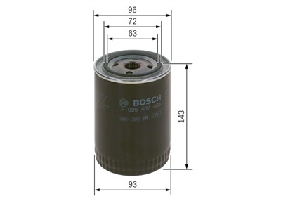 BOSCH F 026 407 083 Číslo výrobce: P 7083. EAN: 4047024739765.
