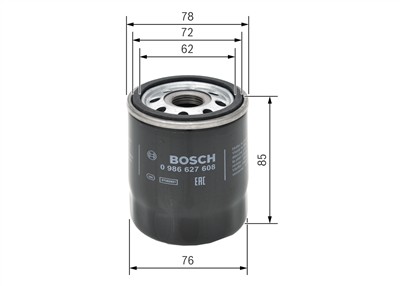 BOSCH F 026 407 203 Číslo výrobce: P 7203. EAN: 4047025654982.