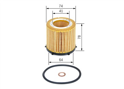 BOSCH F 026 407 228 Číslo výrobce: P 7228. EAN: 4047025914734.