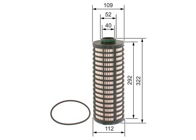 BOSCH F 026 407 286 Číslo výrobce: P 7286. EAN: 4047026500530.