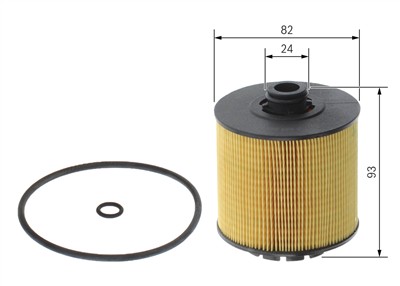 BOSCH F 026 407 316 Číslo výrobce: P 7316. EAN: 4047023090171.