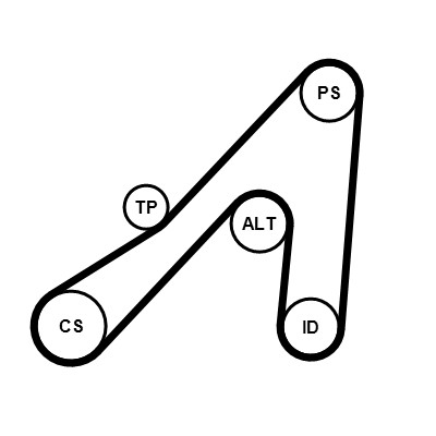 CONTITECH 6DPK1825K3