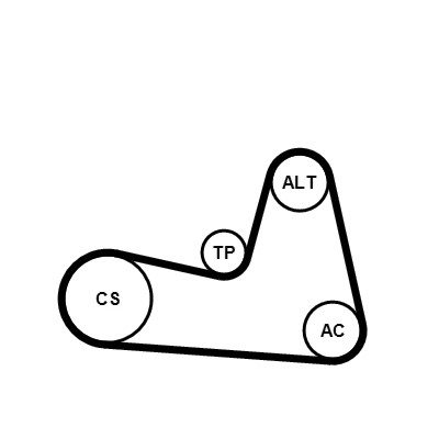 CONTITECH 6PK1200K2 Číslo výrobce: 6PK1200. EAN: 4010858578855.