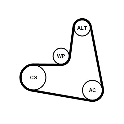CONTITECH 7PK1195 ELAST K1