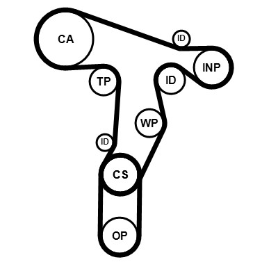 CONTITECH CT1139WP8PRO Číslo výrobce: CT1139. EAN: 4010858998219.