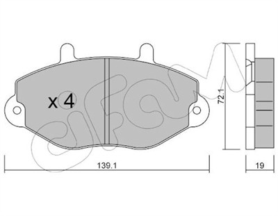 CIFAM 822-195-0 Číslo výrobce: 21469. EAN: 8032747647042.