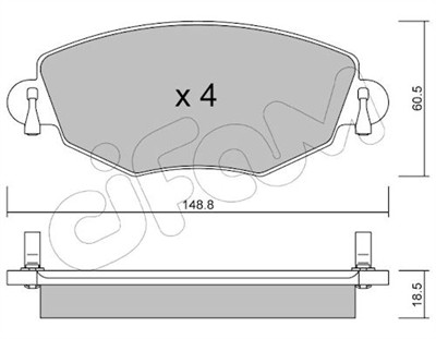 CIFAM 822-318-0 Číslo výrobce: 23278. EAN: 8032747649640.