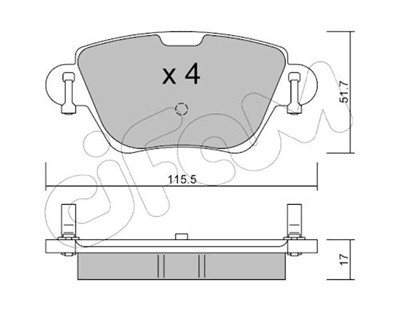 CIFAM 822-319-0 Číslo výrobce: 23557. EAN: 8032747649657.