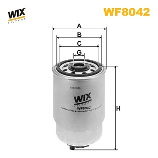 WIX FILTERS WF8042 EAN: 5050026006154.