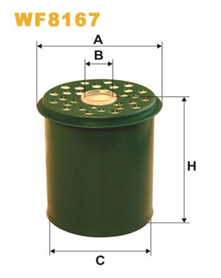 WIX FILTERS WF8167 EAN: 5050026007434.