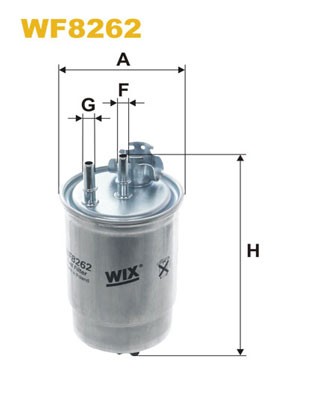 WIX FILTERS WF8262 EAN: 5050026345055.