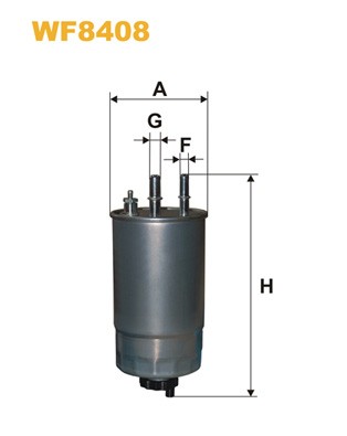 WIX FILTERS WF8408 EAN: 5050026352572.